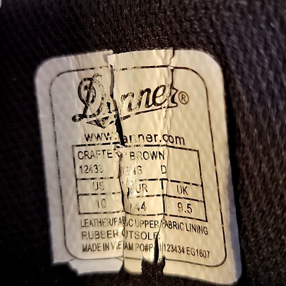 Danner Crafter Mens Crafter Work Boots - Picture 7 of 7